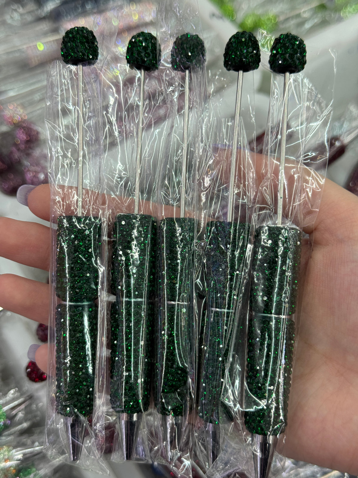 rhinestone pens