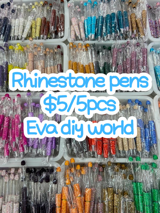 rhinestone pens