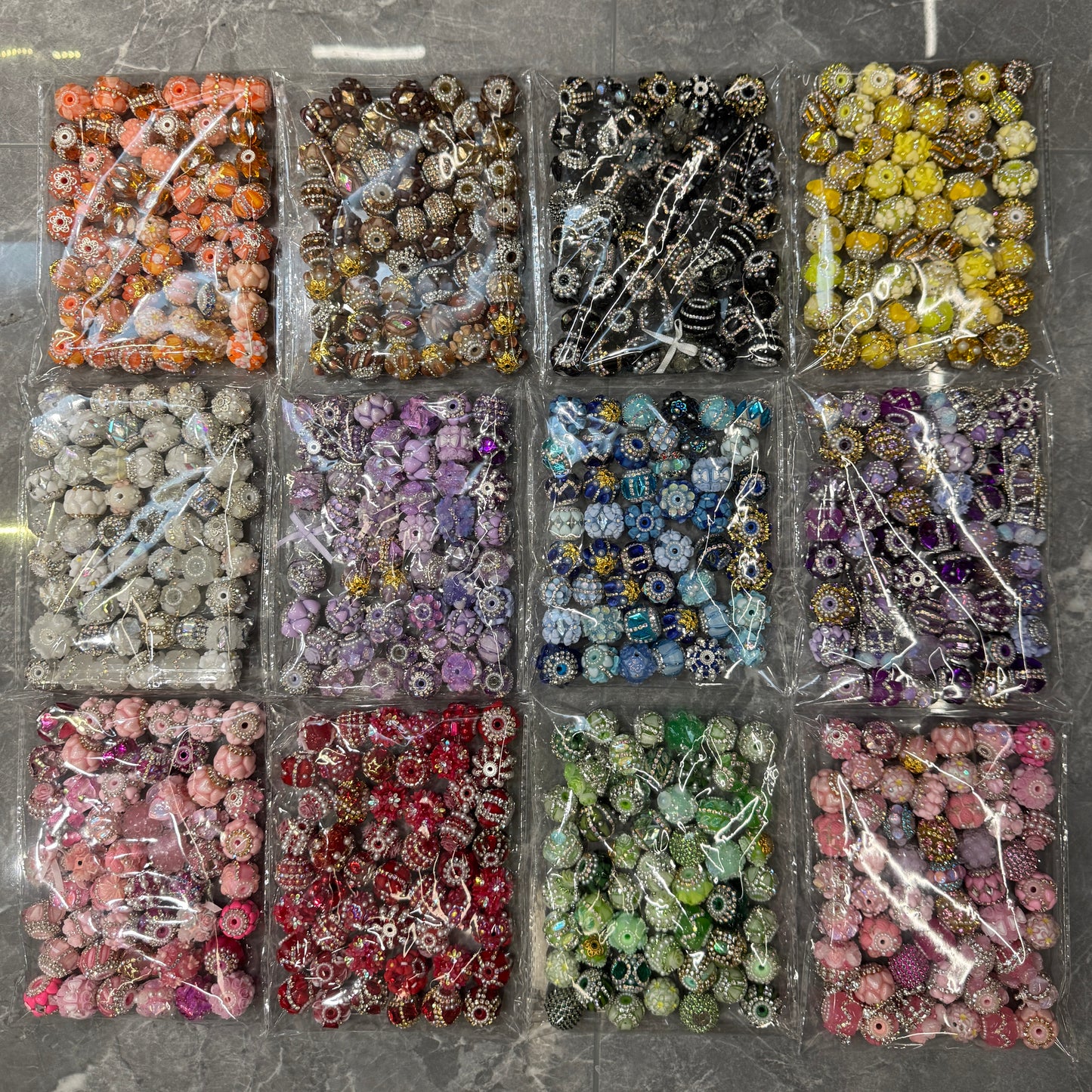 Mix fancy bead bags
